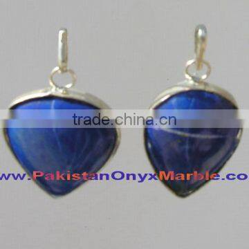 STERLING SILVER PENDANTS LAPIS LAZULI JEWELRY photo-4