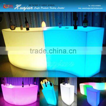 led color changing mobile bar,disco furniture,bar furniture lounge