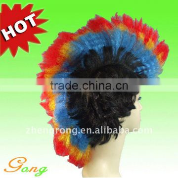 Fashion Cosplay Ball Periwig Curl human hair wig