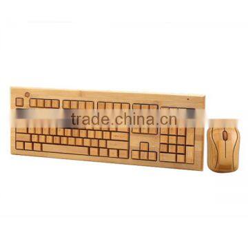 Environmental Material Wireless Bamboo Wireless Bamboo Keyboard and Mouse Set photo-4