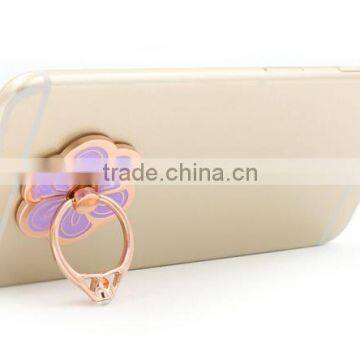 Universal 360 Degree Flower Shape Metal Smartphone Finger Stand Holder photo-5