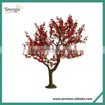 J080615Artificial large outdoor flower tree with lights, fake lighted tree for wedding