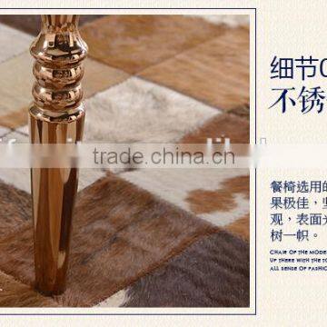 Quality Polished Rose Golden Stainless Steel Luxury Modern Chiavari Tiffany Chair LQ-SSC001R photo-6