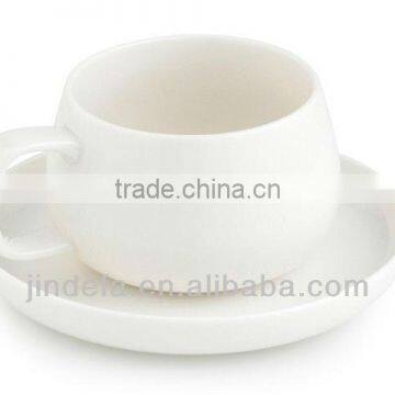 New Bone China Porcelain Coffee Cup and Saucer
