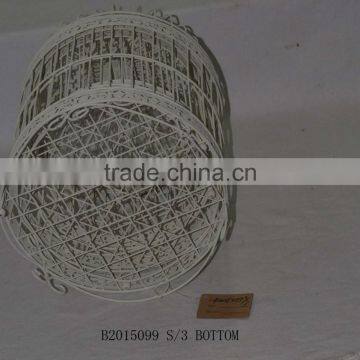 Big Round White Birdcage