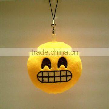 Emoji Small Pendant Smiley Plush Keychain Toy photo-5