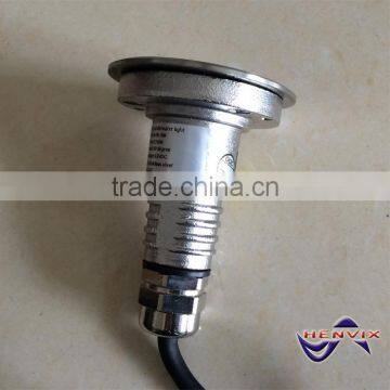 High quality stainless steel 12V 1 w buried led ip68