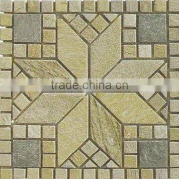 High Quality Yellow Mosaic Tile For Bathroom/Flooring/Wall etc & Mosaic Tiles On Sale With Low Price