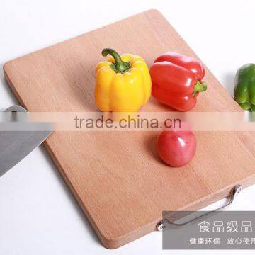 Cheap Price Top Grade Beech Chopping Board With Handle photo-3