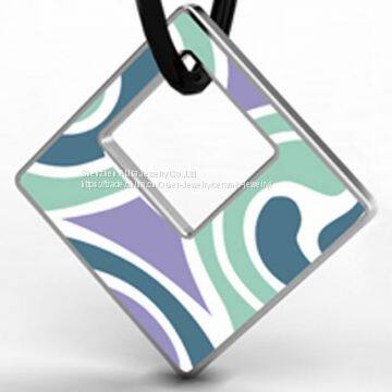 Classic Stainless Steel Pendant Necklace Female Jewelry photo-4