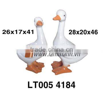 Wholesale Garden Ornament Ceramic Cute Little Duck