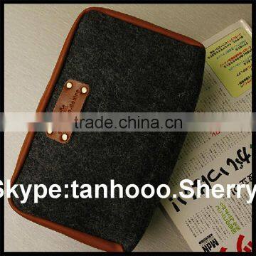 China Wholesale Shenzhen Leather Makeup/cosmetics Bag Custom Promotional Cosmetic Bag,pu Cosmetic Bag,makeup Cosmetic Bag photo-3