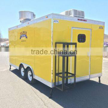 16' X 8.5' NEW FOOD VENDING TRAILER CATERING CONCESSION BBQ FULLY EQUIPPED FOR SALE photo-2