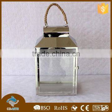 Popular candle lantern steel lantern large moroccan lantern