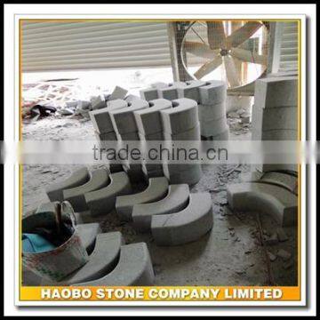 Factory Direct Sale Grey Granite Curved Paver Stone,competitive price with good quality