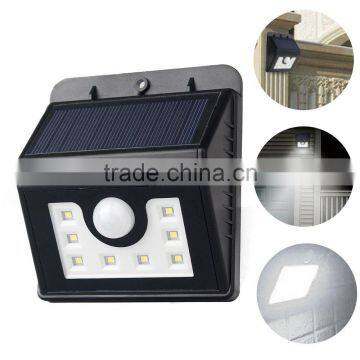 Solar Outdoor Lighting 8led Can do Customized Logo With Three Intelligent Modes photo-3