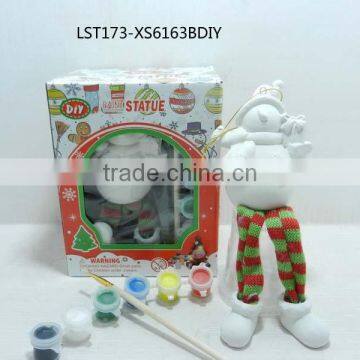 Ceramic Diy Paint Statue for Christmas Gift photo-2