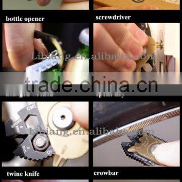 Creative Outdoor Present 20 in 1 Portable Key Knife Pocket Tool photo-5