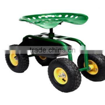 Metal Seat Garden Work Seat Cart TC4501B photo-2