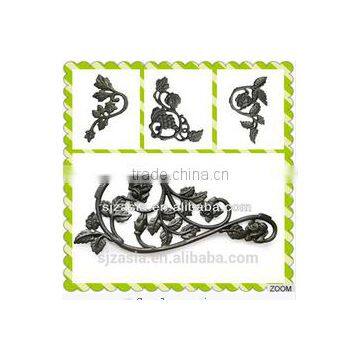 HIgh quality Casting steel craft ornamental spears for fences, trellis and Gates