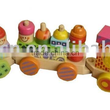 wooden train / blocks train/ woden toy