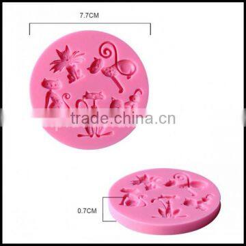 Wholesale Cute Shape Cartoon Silicone Cake Mold photo-3