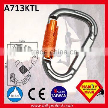 25KN The Most Safety Quicklock Aluminum Carabiner For Wild Sports photo-3