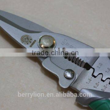 Berrylion 8"/200mm Crimping Plier Wire Stripper Multifunction Electrical Cutter photo-3
