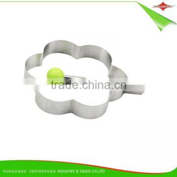ZY-F1406 Good Quality Flower Style Stainless Steel Egg Ring Pancake Mold photo-4