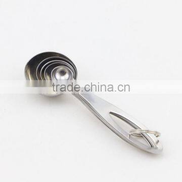 5pcs Stainless Steel Measuring Spoon Sets photo-2
