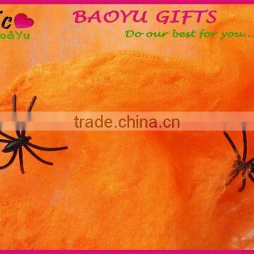 Halloween Party Decorations Cobweb With Spiders photo-2