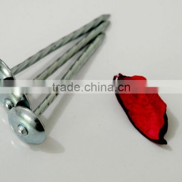 china unique galvanized roofing nails with umbrella head