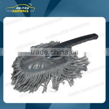 100% Polyester PP Material Car Cleaning Towel , Microfiber Car Wash Brush photo-2