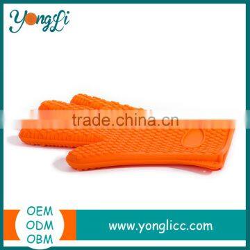 Hot Amazon Durable Heat Resistance Silicone Industrial Oven Gloves photo-2