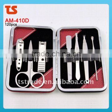 2014 new 7PC nail manicure set tools AM-410D