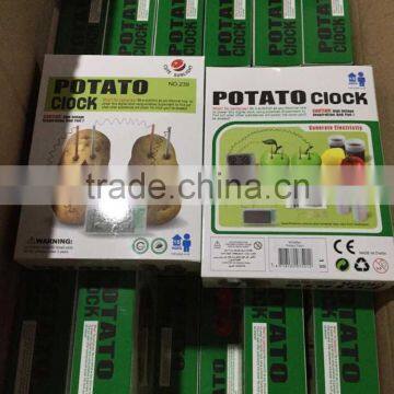 UCHOME Green Science DIY Potato Battery Clock Set photo-6