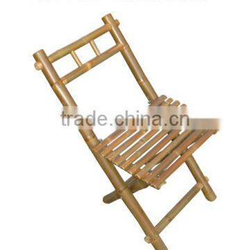 Custom Bamboo Outdoor Furniture Garden Folding Chair photo-2