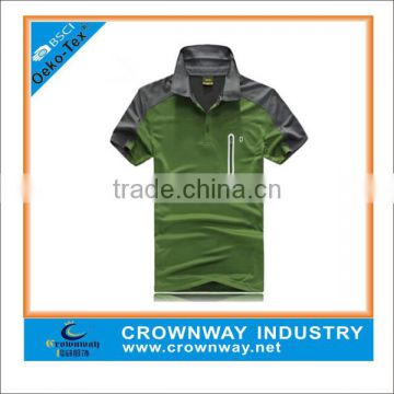 polyester spandex golf shirt