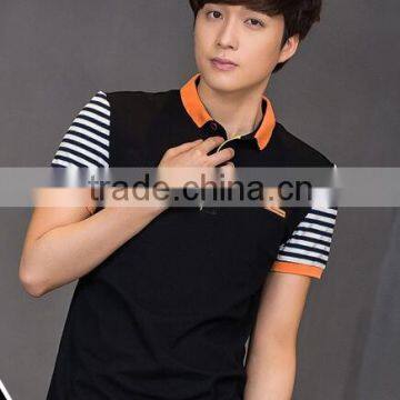 2016 Spring Summer Men's Short Sleeve Polo Shirts, Fashion Man's Comfortable Breath Freely High Cotton Polo Clothing