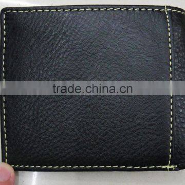 Fashion Hot Black Genuine Leather Men Designer Notecase photo-2