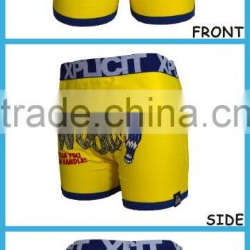 China Factory Sale Cheap Price Funny Printed Teen Boys Boxer Shorts photo-4