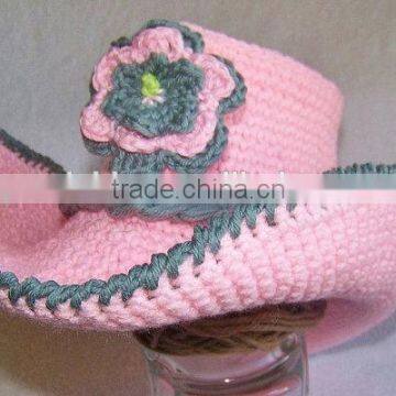 Wholesale Hot Sale Kids Cowboy Clothes Set Crochet Handmade Hats Clothing For Baby photo-5