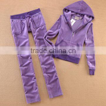 Factory Production Zipper Velvet Fleece Designs Cheaper Customs Wholesale Velvet Hoodies KM0673 photo-2