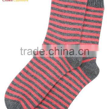 100% cashmere socks cable knit knee socks cheap knee socks