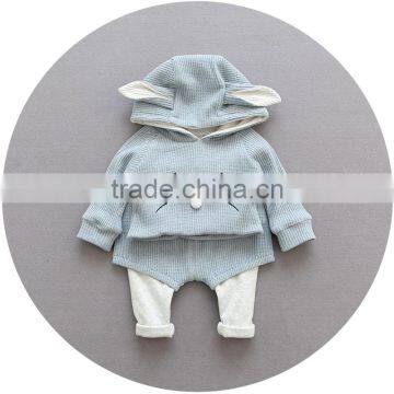 S17666A 2017 Spring Autumn Kids Clothing Sets Litter Girls Cartoon Clothing Set photo-6