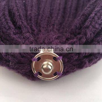 Myfur Winter High Quality Warm Wholesale Knitted Hats for Woman photo-5