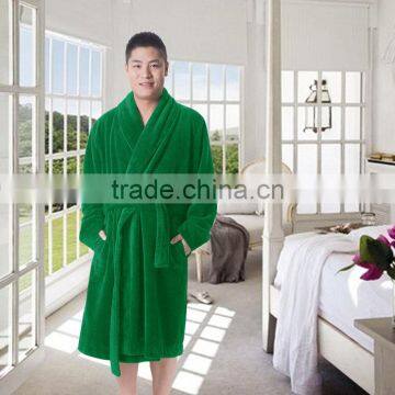 microfiber flannel men's bath robes men's pajamas