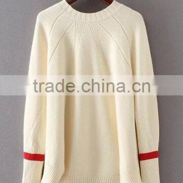 EY0879S New Fashion 2016 Women Irregular Knit Pullover Sweaters photo-4
