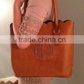Wholesale Fashion Monogrammed Scalloped Purse photo-2