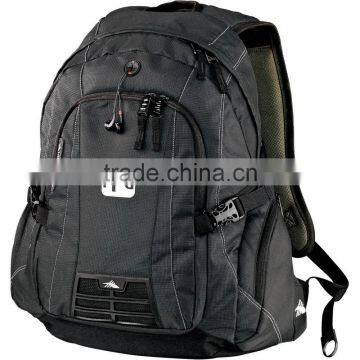 High Sierra Magnum 15" Computer Backpack - has Vapel mesh Airflow padded back and comes with your logo.